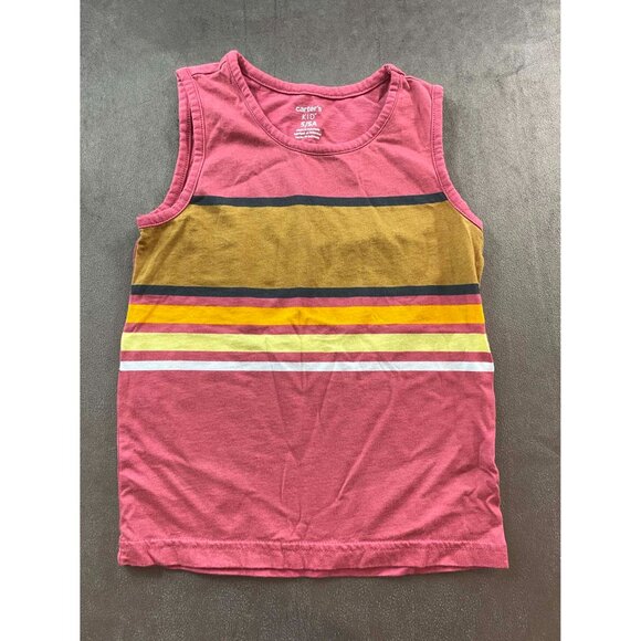 Boys OshKosh/Carter's Cotton Tank Top Lot Size 5T (SKU: 78B, 79B, 20B, 21B) - Picture 5 of 5
